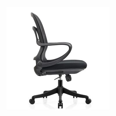 A2302B High Back Executive Black Mesh Swivel Caster Wheels Cadeira de escritório