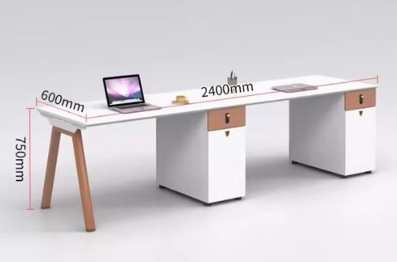 Estação de trabalho de escritório moderna de plano aberto Mesa de escritório de escritório