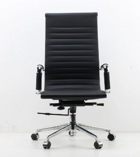 High End High Back Leather Executive Manager Cadeiras de escritório ergonômicas ajustáveis em altura
