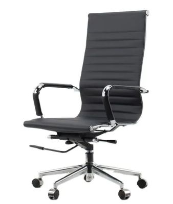 High End High Back Leather Executive Manager Cadeiras de escritório ergonômicas ajustáveis em altura