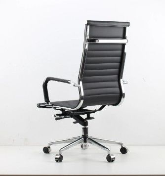 High End High Back Leather Executive Manager Cadeiras de escritório ergonômicas ajustáveis em altura