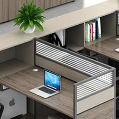 Modelo Modular Moderno Cubicle Escritório Moderno Divisão Desk Workstation