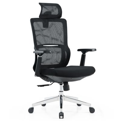 Cadeira de escritório com parte traseira alta Cadeira de escritório confortável de malha ergonômica