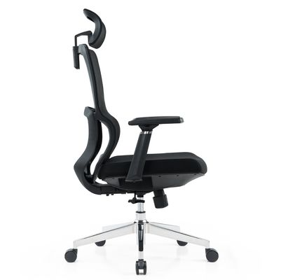 Cadeira de escritório com parte traseira alta Cadeira de escritório confortável de malha ergonômica