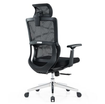 Cadeira de escritório com parte traseira alta Cadeira de escritório confortável de malha ergonômica