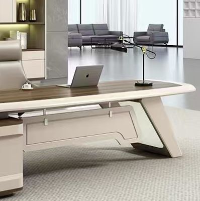 Modern Large Office Desk With Chair Manager Table Chefe Executivo Mesa