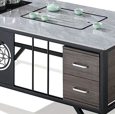 Tabela de chá minimalista moderna Tabela de café multifuncional durável