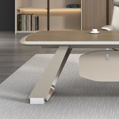 Fábrica de móveis comerciais Custom High-end Design moderno L Forma Diretor Gestor Chefe Executivo Escritório Escritório