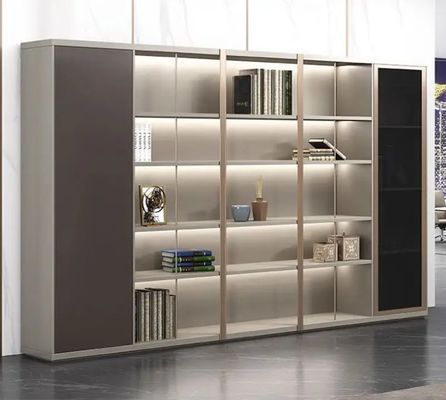 Fábrica Hot New Mobiliário comercial Escritório Large Bookshelf Mfc Arquivo de armazenamento Gabinete de escritório