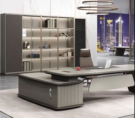 Fábrica Hot New Mobiliário comercial Escritório Large Bookshelf Mfc Arquivo de armazenamento Gabinete de escritório
