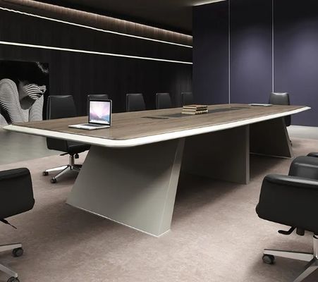 Furniture de escritório moderno simples Negociação retangular Sala de reuniões de conferências Mesa