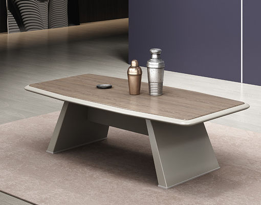 Mobiliário de escritório Sofá moderno Centro de mesa Conjunto Mdf Mesa de chá de madeira Mesa de café