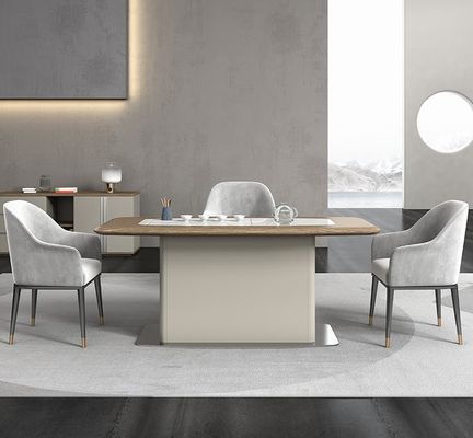 Mobiliário de escritório Sofá moderno Centro de mesa Conjunto Mdf Mesa de chá de madeira Mesa de café