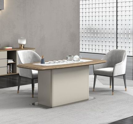 Mobiliário de escritório Sofá moderno Centro de mesa Conjunto Mdf Mesa de chá de madeira Mesa de café