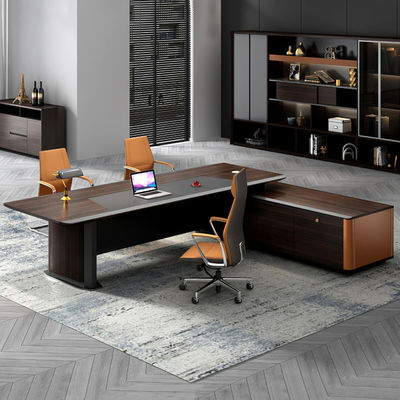 Fabrica Custom Design Moderno L Forma Diretor Gestor Chefe Executivo Escritório Escritório Mobiliário de Mesa