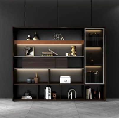 Armazém de arquivos de mobiliário de design moderno com gaveta Armazéns de arquivos de madeira Armazém de armazenamento Equipamento de escritório