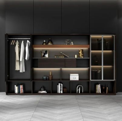 Armazém de arquivos de mobiliário de design moderno com gaveta Armazéns de arquivos de madeira Armazém de armazenamento Equipamento de escritório