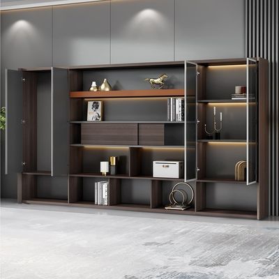 Armazém de arquivos de mobiliário de design moderno com gaveta Armazéns de arquivos de madeira Armazém de armazenamento Equipamento de escritório