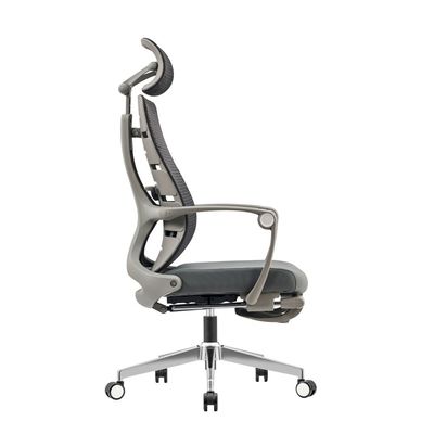 Cadeira de escritório de malha preta ergonômica Cadeira de elevador moderna de alta qualidade para assentos executivos confortáveis e duráveis