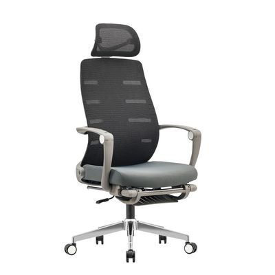 Cadeira de escritório de malha preta ergonômica Cadeira de elevador moderna de alta qualidade para assentos executivos confortáveis e duráveis