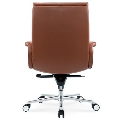 Luxo Moderno Ajustável Gerente Executivo Alta Qualidade Ergonômica Real De Couro Alegre
