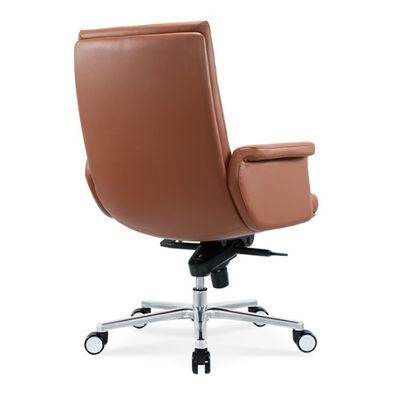 Luxo Moderno Ajustável Gerente Executivo Alta Qualidade Ergonômica Real De Couro Alegre