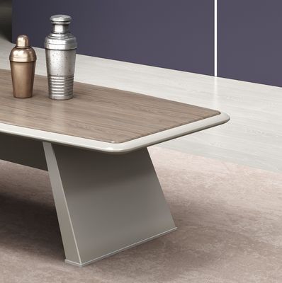 Mobiliário de escritório Sofá moderno Centro de mesa Conjunto Mdf Mesa de chá de madeira Mesa de café