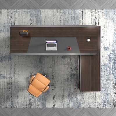 Fábrica Custom Wholesale Luxury Design Chefe Executivo Escritório Escritório Moderno Chefe Escritório Gerente Escritório Mesa Chefe Escritório Luxury