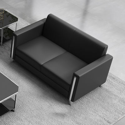 Mobiliário de escritório de luxo minimalista Sofá de escritório único Estilo de tendência Mobiliário de escritório comercial Sofá comercial