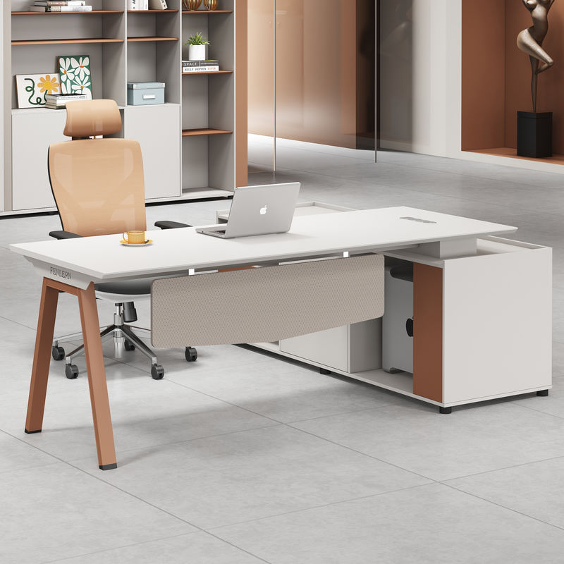 Mobiliário de escritório comercial moderno Computador Mesa de trabalho Escritório executivo Escritório gerente Escritório chefe