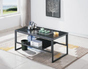 Tabela de café moderna simples para escritório sala de estar pequeno domicílio de fio de ferro durável Tabela de café com alto custo de desempenho