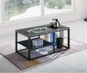 Modernista Minimalista Sinterizado de Pedra Automática Kung Fu Mesa de Café de aço inoxidável de luxo Custom Office Tea Table Set