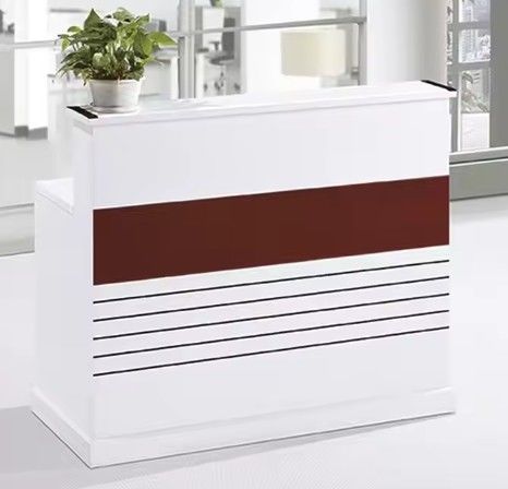 Loja de retalho Design de balcão de caixa Loja de roupas modernas Design de balcão de caixa Balcão de pagamento